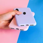 Чехол для Xiaomi redmi note7s, чехол для redmi note7 глобальная версия, силиконовые однотонные Чехлы карамельного цвета для Xiaomi redmi note 7 Pro