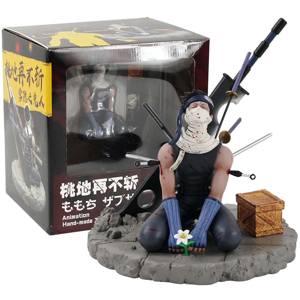 

Коллекционные модели японского аниме Momochi Zabuza из ПВХ, 19 см