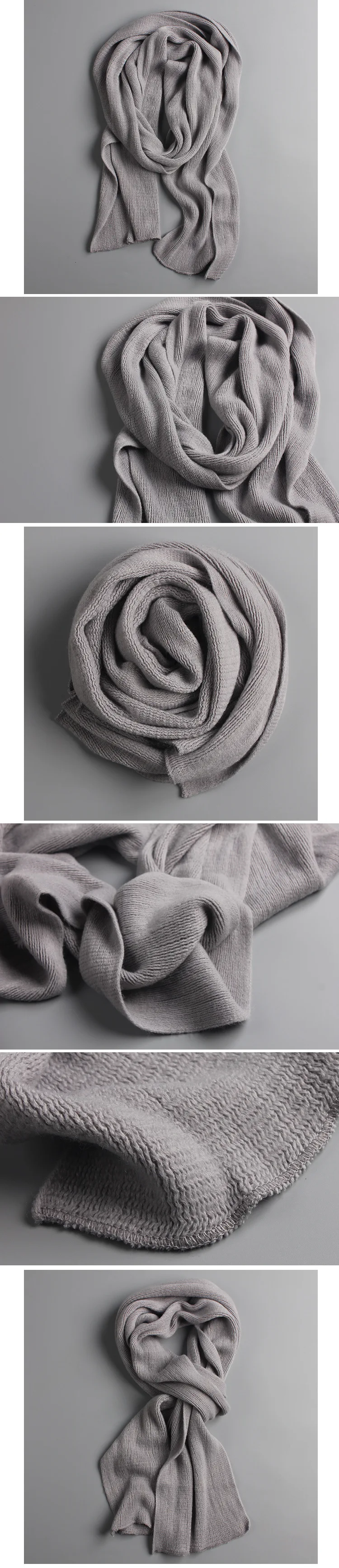 NEW arrived men scarf knit spring Unisex Thick Warm winter scarves long size male cashmere warmer women's scarves