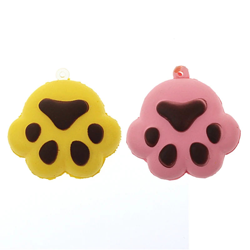 Correas de tel&eacute;fono para aliviar el estr&eacute;s, Mini bola antiestr&eacute;s de gato/garra bonita, broma, juguetes blandos para apretar, novedad de 2020-1