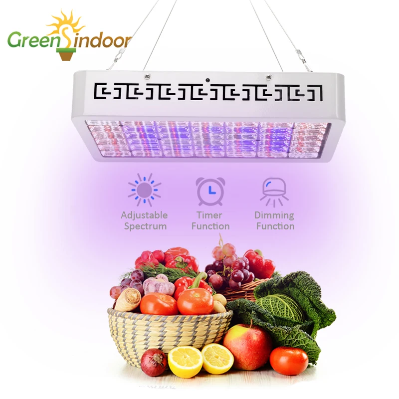 Полный спектр Фито лампа 3000W светодиодный Grow светильник светильники с таймером s