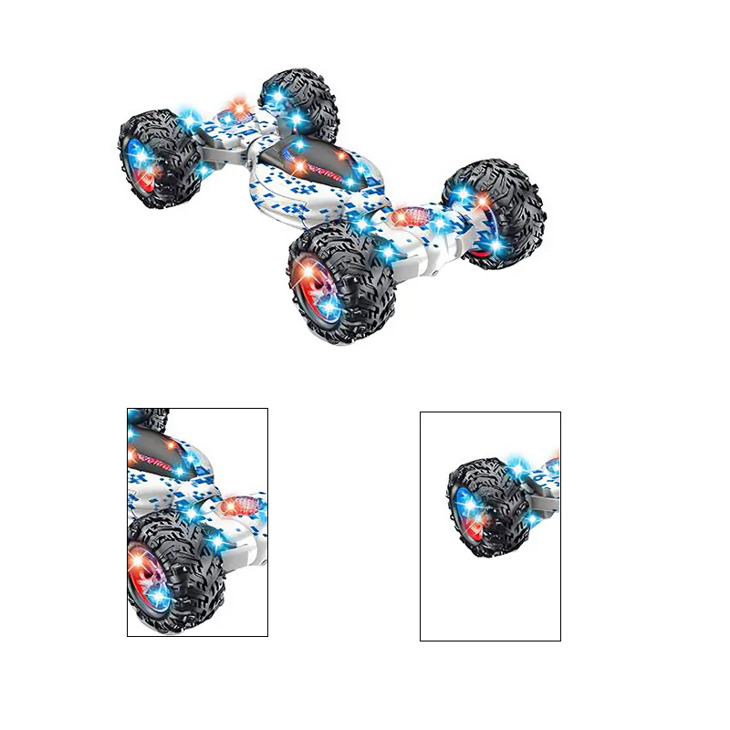 

RC Car Desert Car Off Road Toy Radio Control 2.4GHz 4WD Double-sided driving High Speed Climbing RC Car Kids Children Toys