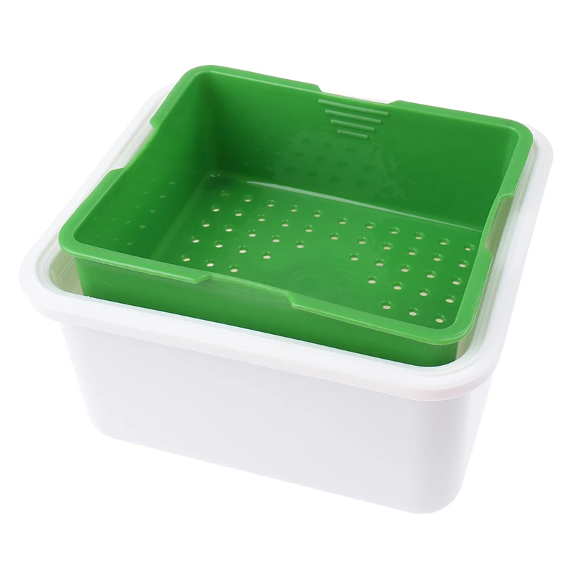 

1Pc Tofu Press Marinating Dish Removes Moisture From Tofu Automatically Kitchen Tool 16 * 14 * 8.5CM