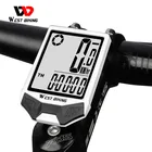 WEST BIKING велосипедный компьютер, многофункциональный, водонепроницаемый, светодиодный Ной подсветкой