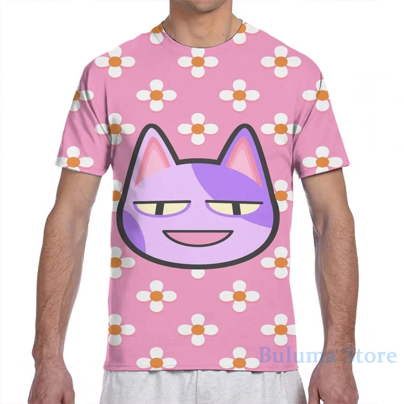 Боб животных пересечения Мужская футболка для женщин со сплошным принтом Модная