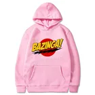 Толстовки HanHent Теория большого взрыва, BAZINGA 2021, повседневные мужские и женские Толстовки, Толстовки, топы
