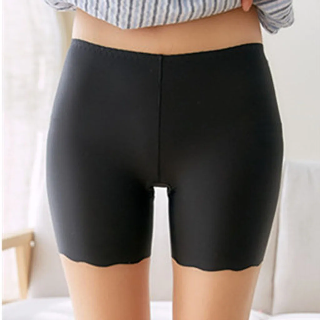 

short women anti friction safety shorts BoxerHigh waist leggings panties shorts under dress for women boxer Female Briefs Female