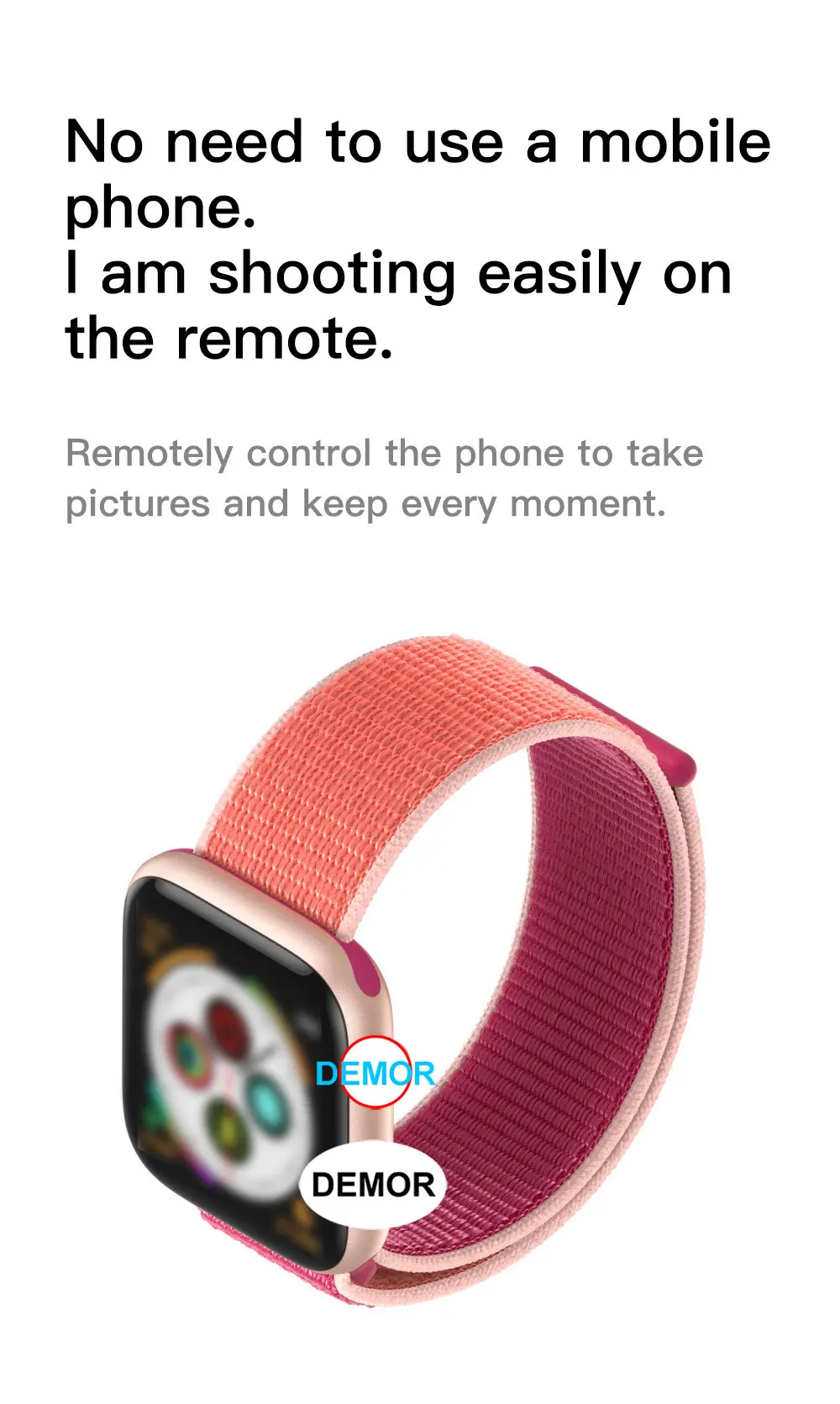 DEMOR IWO 12 Смарт-часы подключенные Bluetooth 40 мм 44 мм Мужские и женские IWO12 умные часы для iOS iPhone 11 Android телефонов Apple Watch 5