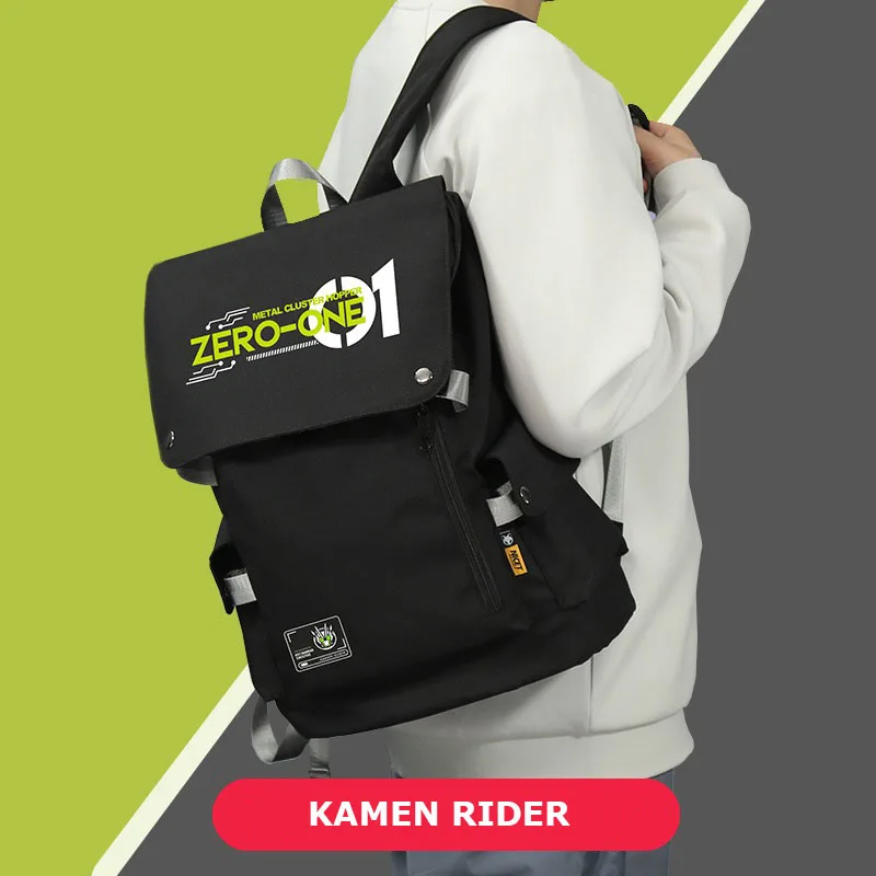 

Japan Anime Kamen Rider Fashion Backpack 01 Decade Build W Travel School Bag Adults Student Cosplay Shoulders Bag Knapsack Gift