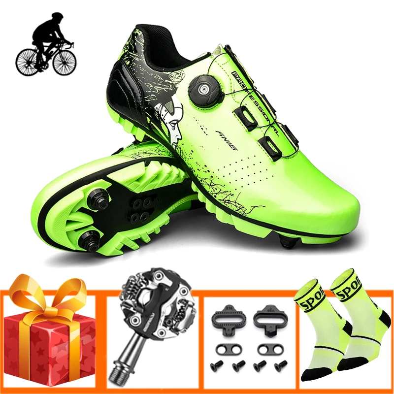 

Кроссовки для горного велосипеда, с педали SPD, самоблокирующиеся дышащие спортивные велосипедные туфли, обувь на плоской подошве для спорта на открытом воздухе и езды на велосипеде