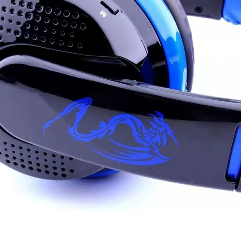 

Big Mac series wired headset powerful stereo 40mm large moving coil High flexibility Head beam with mic For Cellphones PC Tablet