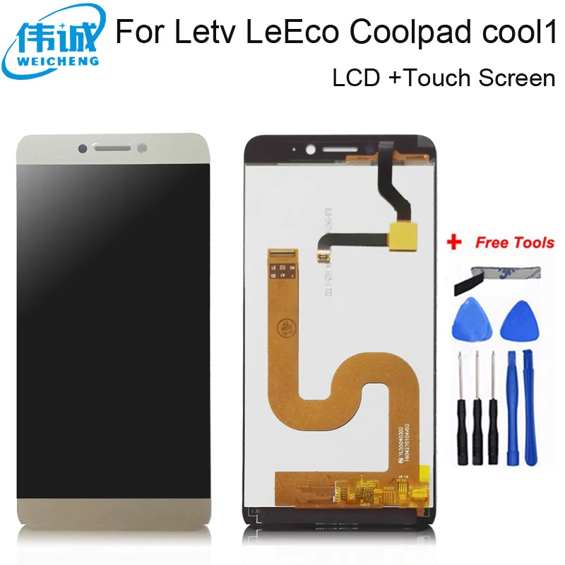 

Сенсорный ЖК-дисплей для Letv LeEco Coolpad cool1 cool 1 c106 c106-7 C106-9 C106-8 кодирующий преобразователь сенсорного экрана в сборе R116 C103