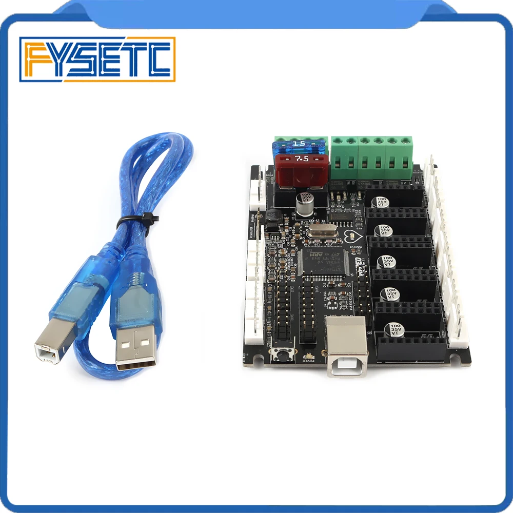 32-разрядная плата для 3D-принтера I2C SPI и UART с поддержкой 32-разрядных портов |