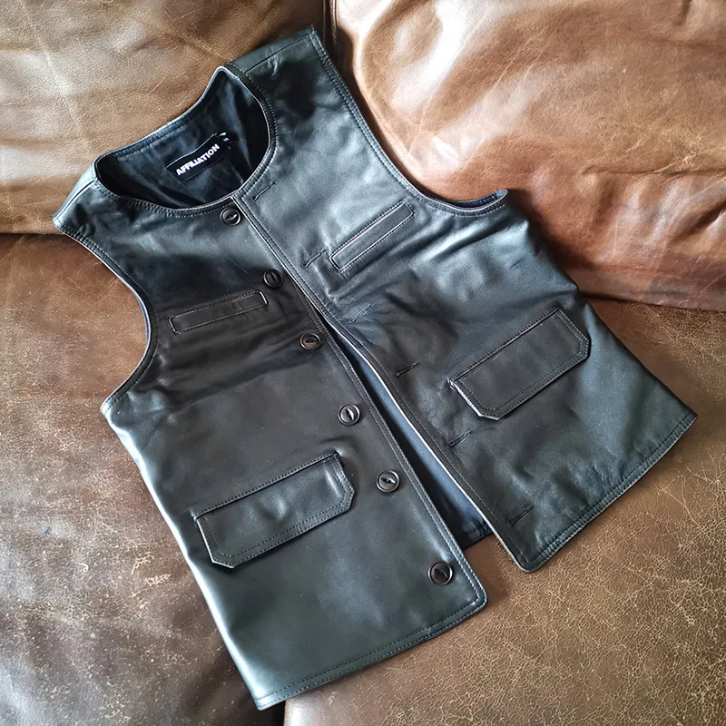 

Description! H22 SUPER OFFER! Read Asian size good quality cow leather jacket genuine cowhide cowhide leather jacket