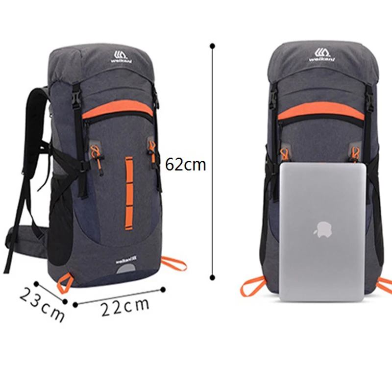 

50L Camping Hiking Backpack For Men Outdoor Sport Bag Trekking Backpacks Waterproof Mountaineering Bag Rucksack Water Bag