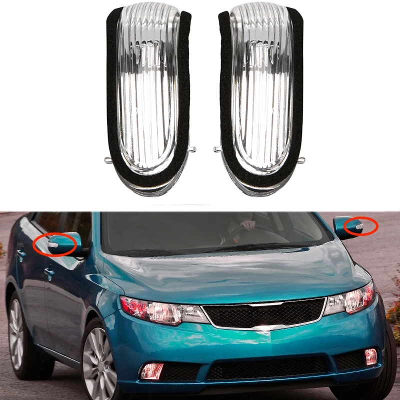 

Car Rearview Mirror Turn Signal Light Side Mirror Indicator Blinker Repeater for KIA Forte 2009-2012 Car Styling
