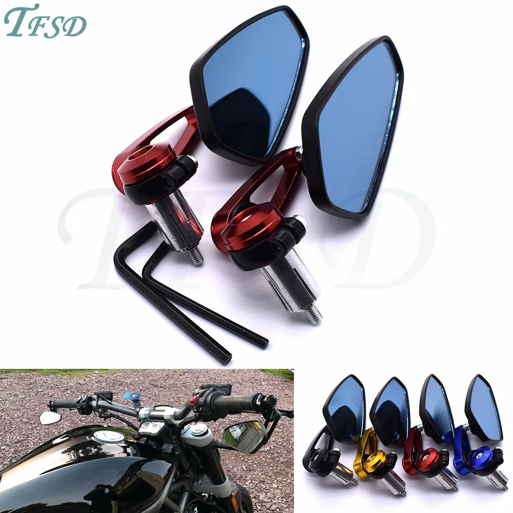 Аксессуары для зеркала заднего вида мотоцикла алюминиевый сплав 7/8 дюйма 22 мм