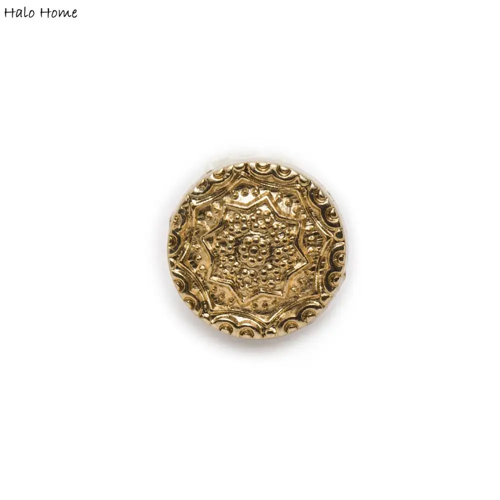 10 шт. Циркон Круглые Маленькие металлические пуговицы для пришивания Скрап