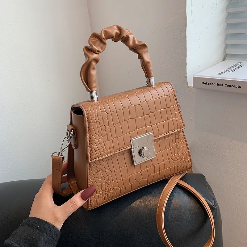 

Высококачественные ретро сумки, новинка 2021, сумка в Корейском стиле, женская сумка на осень и зиму, через плечо, портативная маленькая квадр...