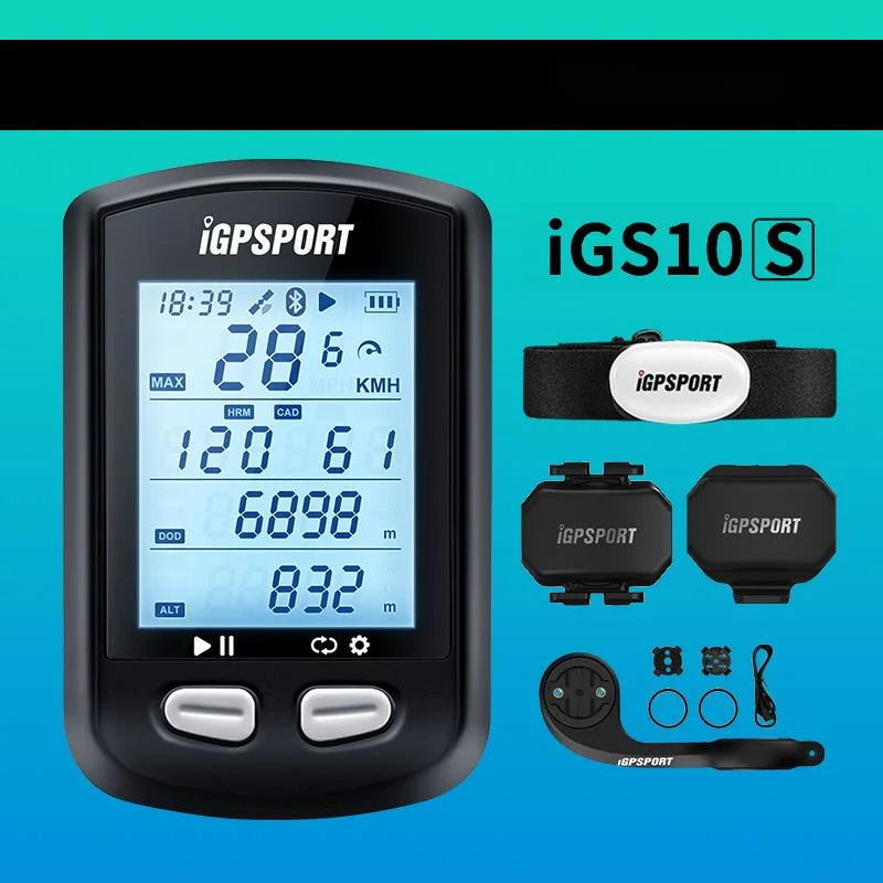 

iGS10 S iGS10S iGS 10S GPS with ANT+ Odometer Cycling Computer Brazil Sensors Cycl Speedomet Riding Speedometer