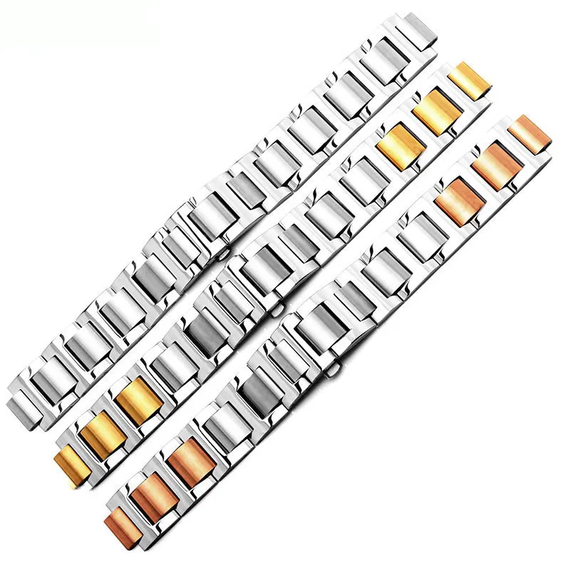 Подходит для часов Cartier из нержавеющей стали с голубым шаром стальной браслет