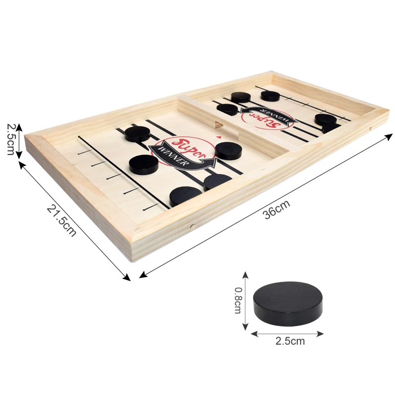 Foosball Winner Games Table Hockey Game Catapult Chess Parent-child Interactive Toy Fast Sling Puck Board Game Toys For Children images - 6