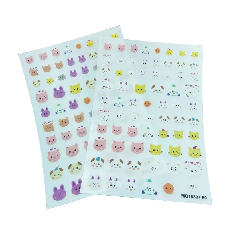 Наклейки для ногтей сделай сам в японском стиле Новое поступление тонкие