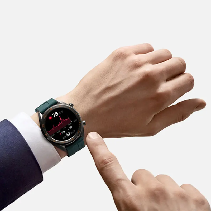 Смарт-часы huawei GT, фитнес-трекер, шагомер, 1,39 дюймов, gps, водонепроницаемые, для телефонных звонков, трекер сердечного ритма для Android iOS