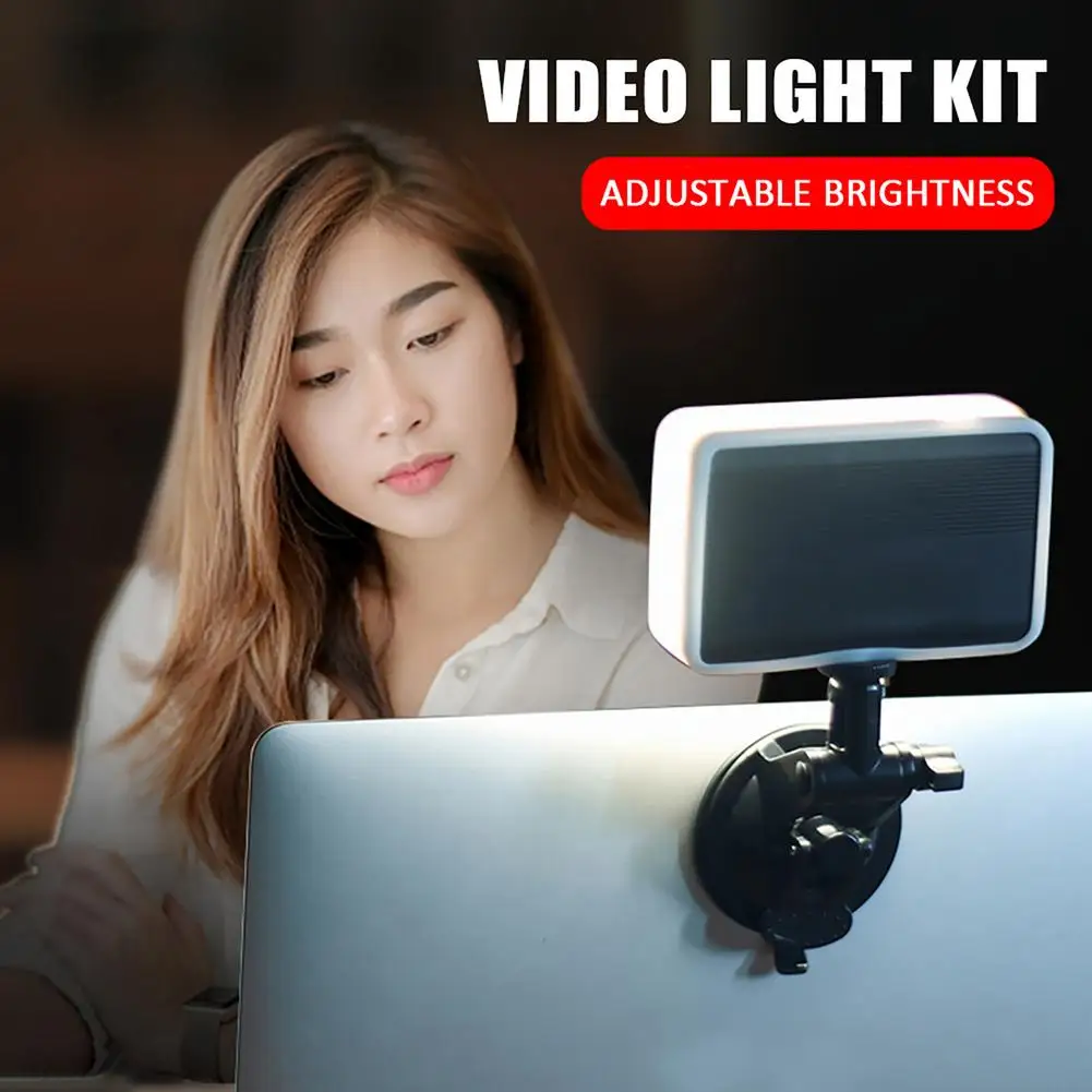 

Protable Selfie Light Fill Lamp For Youtube Live Streaming Video Conference Lighting 3200K-6500K Dimmable Photography Light Hot