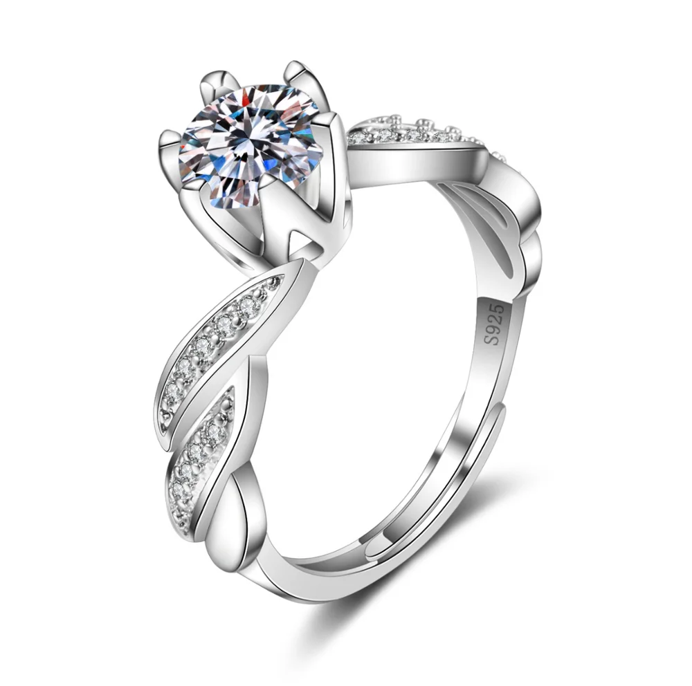 

Explosive accessories hot sale European and American style rings couple jewelry fashion Zircon ring
