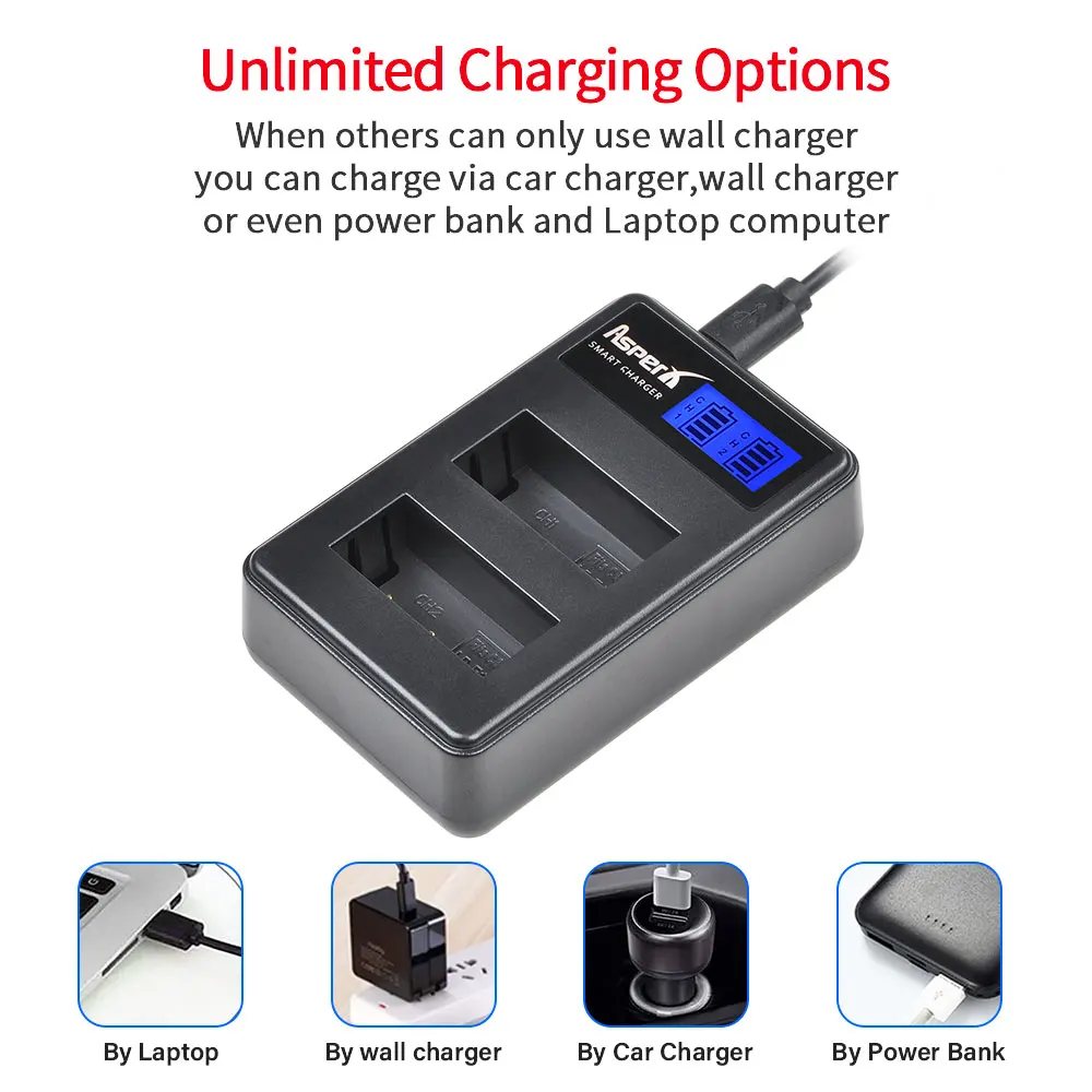 

4Pcs LPE17 LP E17 LP-E17 Batteries + LCD USB Dual Charger for Canon EOS 200D 750D 760D 800D 8000D M3 M6 T6i T6s Kiss X8i Cameras