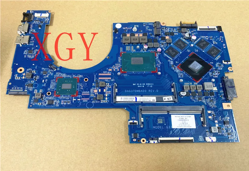 

New For HP for PAVILION 17-AB 17-W motherboard DAG37DMBAD0 915468-601 L06666-601 with 1050 N17P-G0-A1 4GB i7-7700H 100% test ok