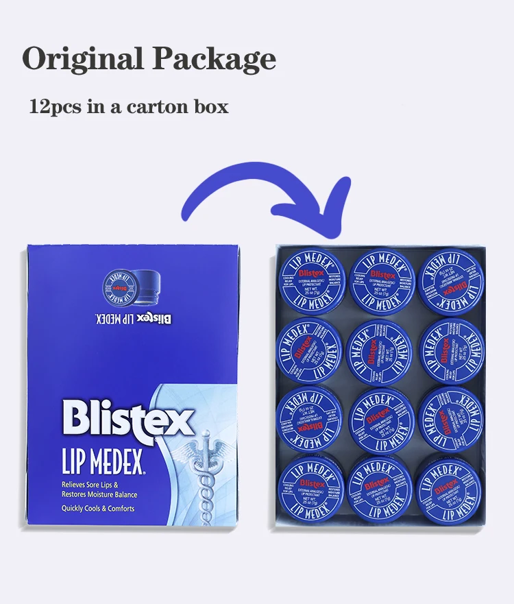 Blistex Medex для губ обезболивающая маска для губ с защитой от влаги
