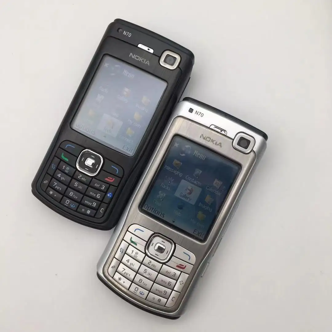 nokia n70 refurbished original n70 phone 2 1 fm radio symbian os with arabic keyboard free shipping free shipping free global shipping