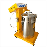 eu delivery portable powder paint experiment system electrostatic coating machine powder coating test gun free shipping