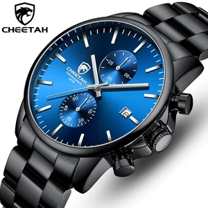 CHEETAH Men Watch Top Brand Fashion Sport Mens Watches Waterproof Business Quartz Male Clock Man Sta