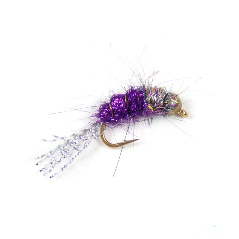 Bimoo 12 шт #12 шариковая головка Nymphs розовый синий жемчуг оливковый фиолетовый