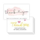 30 шт.упак. розовый спасибо карты для поддержку моего малого бизнеса посылка украшение За гранью grateful'cards для подарка украшения