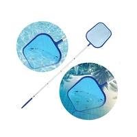 swimming pool cleaning net leaf rake deep bag telescopic skimmer net aquarium rescue pool cleaning mesh tools accessories