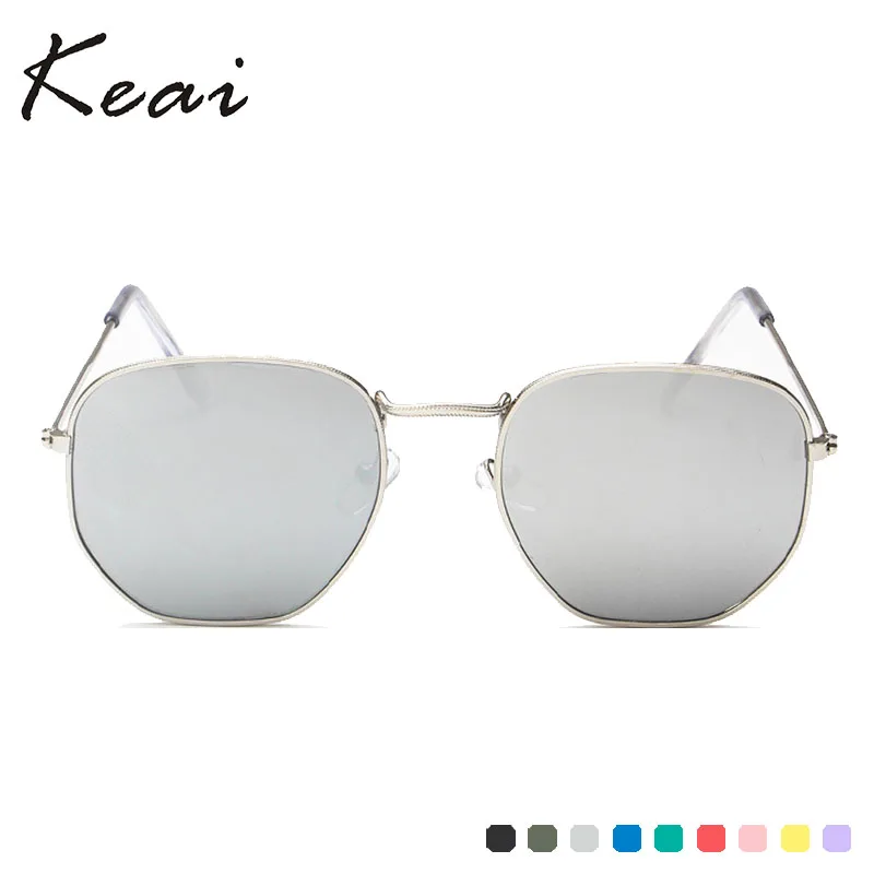 Солнцезащитные очки женские поляризационные круглые шестиугольные брендовые