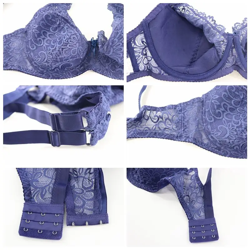 Xiushiren 2018 Новый сексуальный женский кружевной бюстгальтер роскошный хлопковый