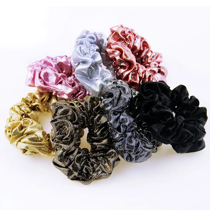 Женские блестящие резинки эластичные красочные для хвостика держатель волос haar