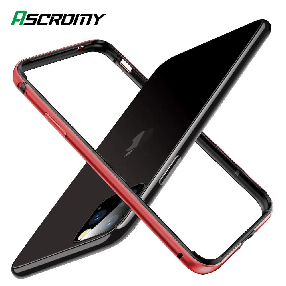 Алюминиевый чехол бампер для iPhone 11 Pro Max 12 Mini 11Pro 12Pro X XS XR 7 8 iPhone11 силиконовая