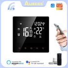 Умный термостат Aubess Tuya, Wi-Fi контроллер температуры для электрического подогрева пола, водыгазового котла, работает с Alexa Google Home