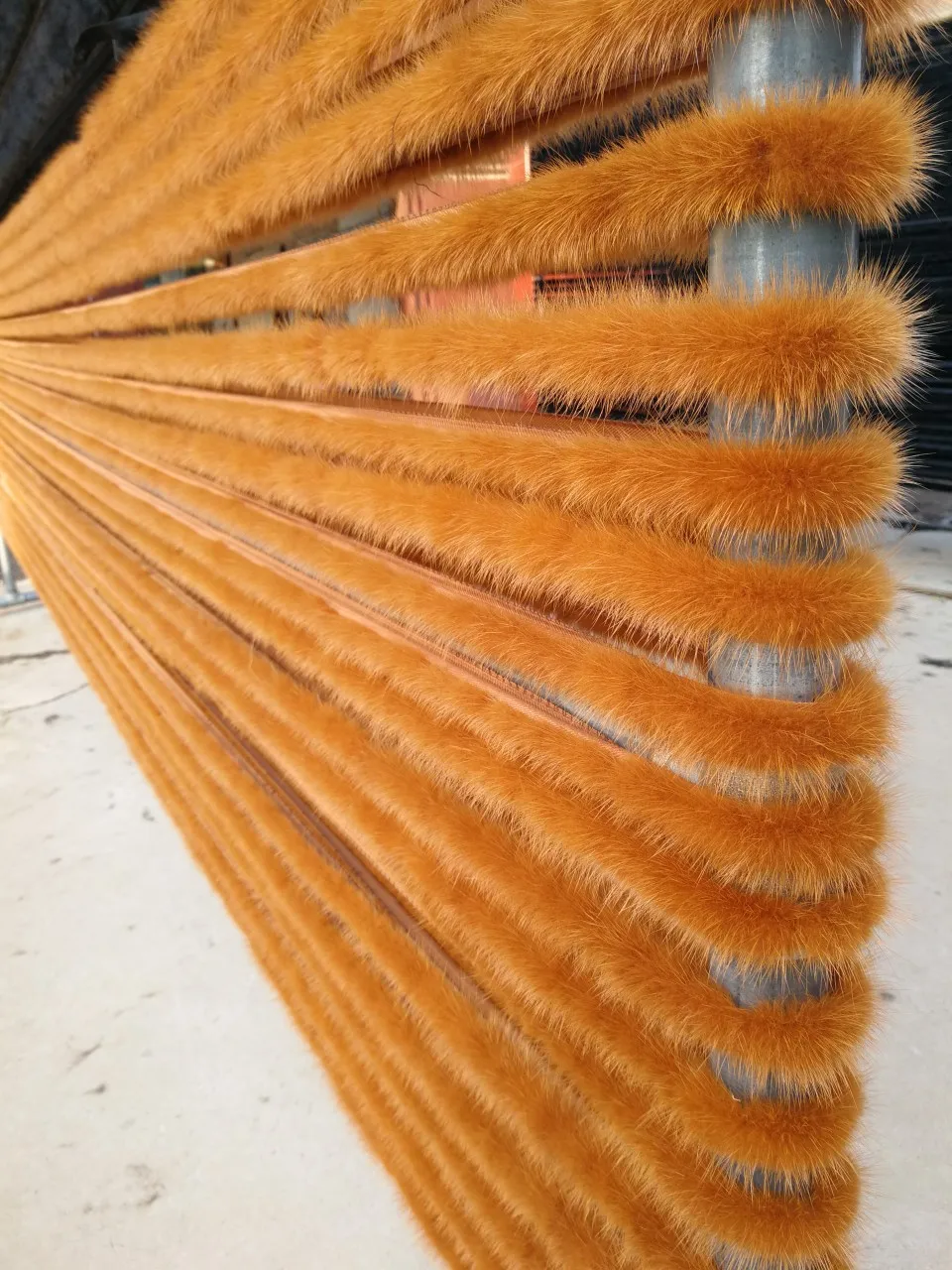 Бесплатная доставка искусственный норковый воротник двойная отделка 4 цвета на