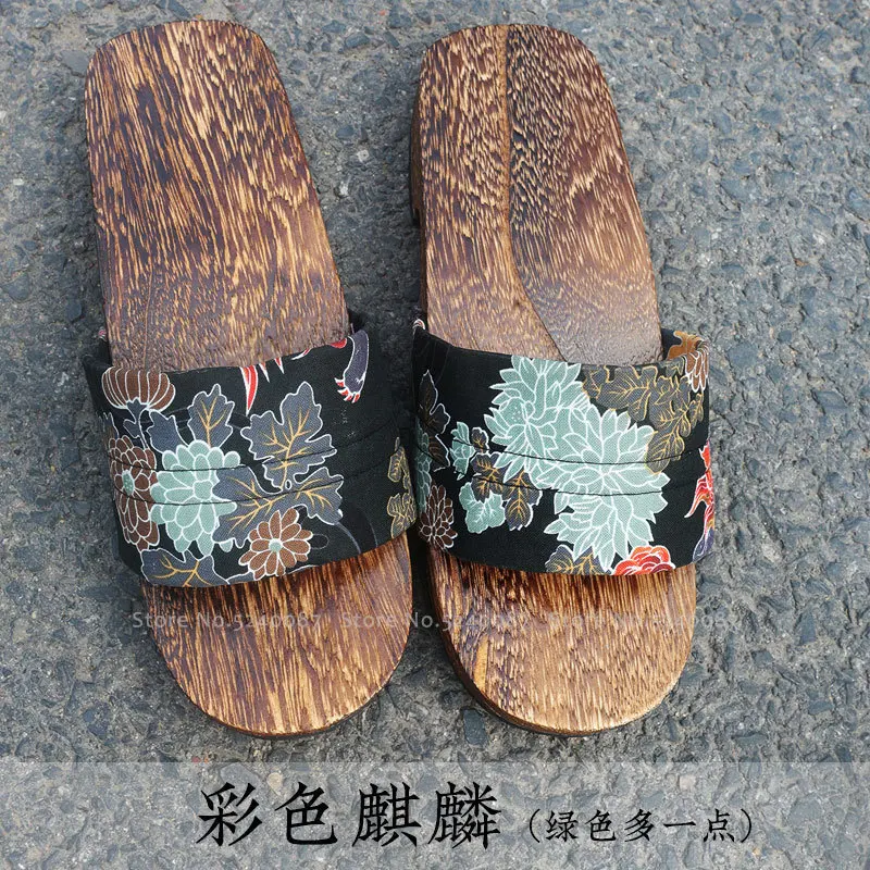 Мужские кимоно гэта сабо в японском стиле тапочки юката китайская деревянная