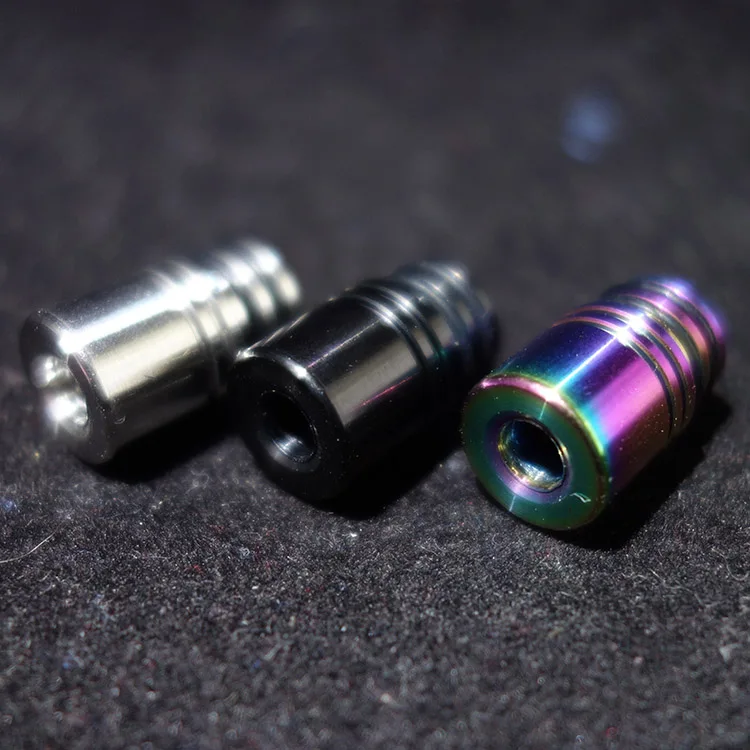 

1pc 510 metal drip tip mini size stainless steel mouthpiece for tfv8 baby atomizer vape case