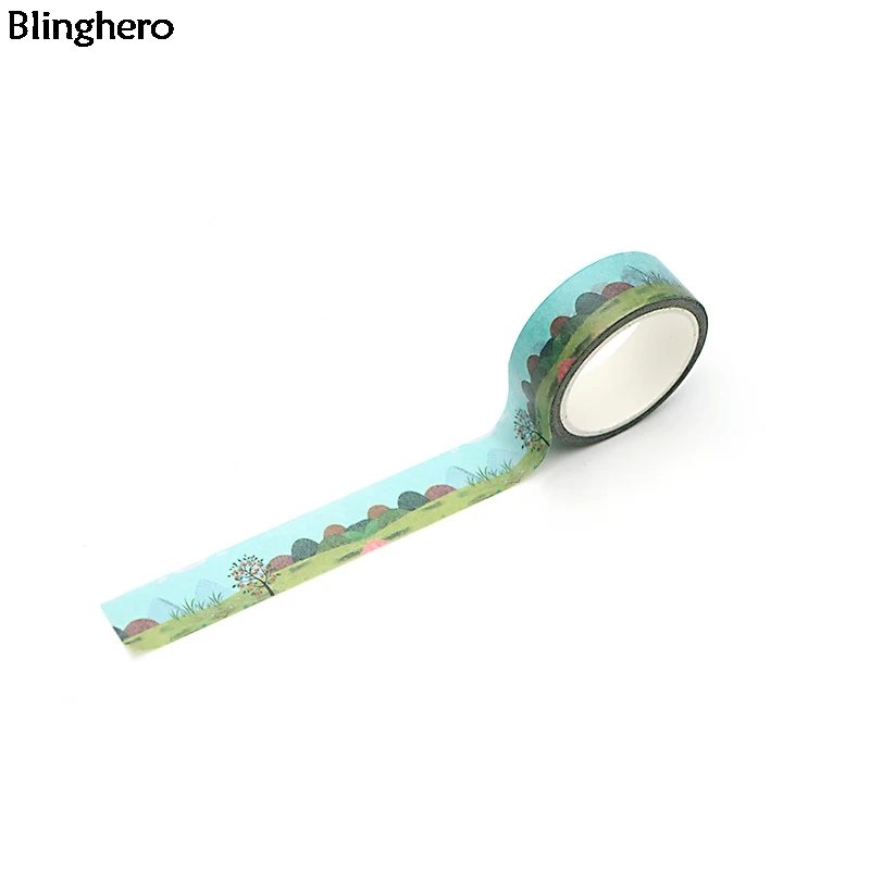 Blinghero природный пейзаж 15mmX5m лента Washi изоляционная клейкая декоративные ленты