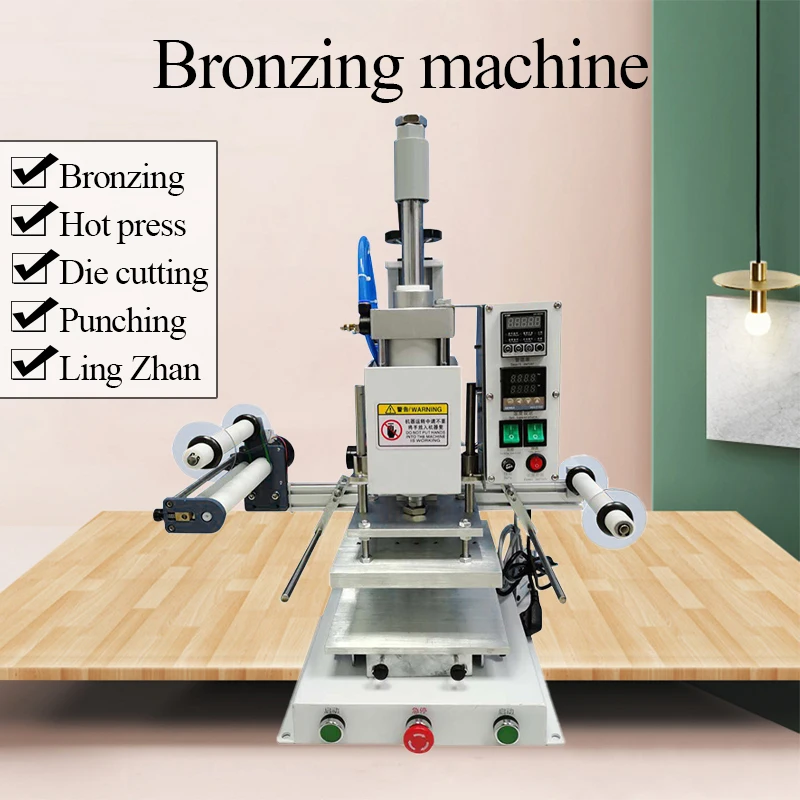 

Hot stamping machine/branding machine/large hot stamping machine/leather/paper wood/electric multifunctional coated paper plasti