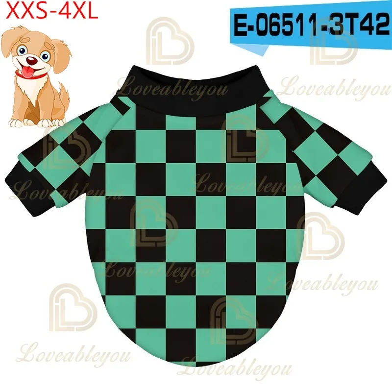 Аниме Демон-убийца Кимэцу но Яиба Пет Косплей Одежда Маленький Костюм Котика Томиока Гию Хаори Милый Плащ для Собаки с Капюшоном.